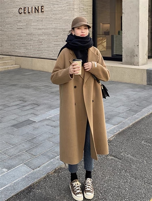 女裝雜款呢子大衣外套