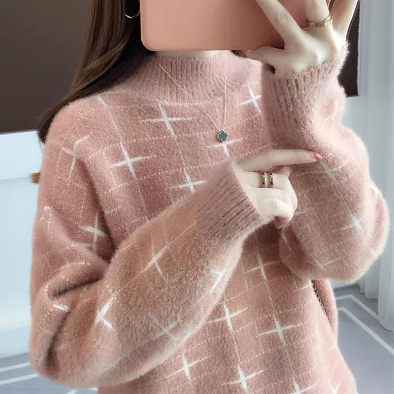 女裝雜款水貂毛毛衣款式貨源多多