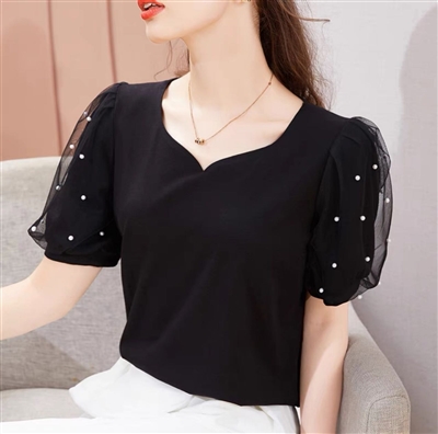 雜款女裝短袖全清貨價5元一件.可分貨，適合各類市場．聯系微信掃一掃圖中二維碼